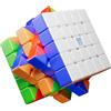 Moyu 5 X 5 Magic Cube Aochuang v6 Magnetic Master Cube 5 X 5 X 5 Puzzle Toy Cube Stickerless, 96 calamite, design antiaderente regolabile elasticity Stickerless Magic Cube (Single-Track UV Coated