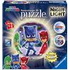 Ravensburger 11771, Puzzle 3D Lampada Notturna, PJ Masks