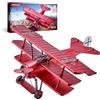 Piececool Puzzle 3D in metallo Dr-1, tre sezioni, barone rosso, aerei, generazione, puzzle 3D per adulti, puzzle 3D in acciaio inox, metallo, regalo, souvenir, collezione, 162 pezzi