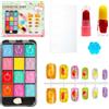 Aomig Trucchi Bambina Set, Set da Trucco Sicuri e Non Tossici, Lavabile Set di Trucchi per Bambini Set di Smalti per Il Compleanno di Halloween Carnevale Natale per Unghie per Bambini dai 3+