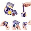 Jolly Designs Calmi Cube Fiori - Cubo antistress e giocattolo antistress in tessuto, giocattolo sensoriale per il relax e la concentrazione, silenzioso e fatto a mano, per bambini e adulti