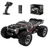 Ledovan Auto telecomandata 1:16 per adulti, motore ad alta velocità 35 km/h, auto RC 4WD All Terrain Offroad RC Buggy, 2,4 GHz, impermeabile, 1 batteria, nero