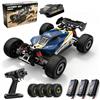 X-Verse MJX 16213 - Auto telecomandata per adulti, scala 1:16, 45 km/h, auto 4WD RC con motore brushless, 2,4 GHz, fuoristrada fuoristrada RC Truck Truggy, 3 batterie
