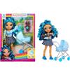 Rainbow High Jr. High Bestie Babysitters - Skyler Bradshaw, 23cm Bambola | Include bambola bebè, passeggino funzionante, navicella rimovibile, biberon, pettine, vestiti e accessori, dai 4 ai 12+ anni