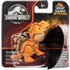 Jurassic World Snap Squad Attitudes - Statuetta di dinosauro Stegosauro