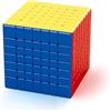 Moyu Meilong 7M V2 7 x 7 Magnetic Speed Cube, Magic Cube with Adjustable Elasticity and Sticker-Free Shape, Moves Quickly and Smoothly Puzzle Boxes