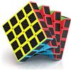 ROXENDA 4x4 Speed Cube, Cubo di Velocità 4x4x4 Adesivo in Fibra di Carbonio Super-durevole con Colori Vivaci (4x4x4)