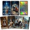 WJPC Laser Gold Foil Edge Tarocchi carte con guida libro Set & Gift (Lase Gold)