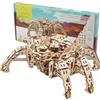 UGEARS Hexapod Explorer Puzzle 3D - Regalo per la Festa del Papà Kit Modello Robot Ragno Meccanico per Adulti con Potente Motore a Molla - Puzzle 3D in Legno per Adulti - Puzzle 3D Kit Robot