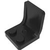 XYEIUGO 4079 Ornamento Sedile/Sedia 2x2, 50 Pezzi GDS-1308-compatibile con Lego Mattoncini da Costruzione, Colore:Noir 26