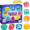 Generic Christmas Antistress Da Strizzare Ultra Interattivo,Giocattoli Antistress da Spremere per Adulti Per Bambini Ragazzi Ragazze Asilo Scuola Viaggi Compleanni Feste Capodanno