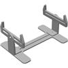 MagiDeal Supporto per modellismo navale, Supporto per modellismo navale in, Staffa Fai da Te Minimalista e Robusta, Base ausiliaria per la Costruzione e, Grigio