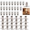 Wafuesh Set completo di 25 lampadine E10 3,8 V 0,3 A e 25 portalampade E10 - Ideale per circuiti elettrici, esperimenti e modellismo per uso scolastico e domestico