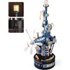 ROKR Puzzle 3D Modello Assemblaggio Meccanico Torre Faro Modellismo CGL04 | Modellismo da Costruire Adulti Plastica Metallo, Città Industriale dei Regali Artigianali Fai da Te, Beacon Tower