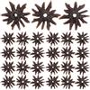 STOBAZA Supporti per Alberi in Plastica 70 Pezzi, Base per Albero Finto Resistente per Modellismo Ferroviario, Paesaggi, Diorami e Scenari Architettonici