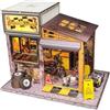 TBRICKFUNR Kit di modellini 3D in miniatura per casa delle bambole, fai da te, decorazione creativa da scrivania e regali (213 pezzi)