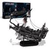 Piececool 3d Metal Puzzle Nave Pirata, Maria del Silenzio 3D Puzzle Metallo per 340 Acciaio Inossidabile, 1:1 Ripristina, Regalo di Compleanno, modellismo da costruire adulti, 363 Pezzi