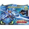 Spin Master Dragons, Sdentato Sputafuoco, Drago di 51 cm con Effetti Sputafuoco e Decorazioni Bioluminescenti, per Bambini dai 4 Anni