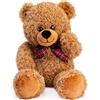 Bebamour Plüsch Teddybär Spielzeug Kuscheltier Plüschpuppe für Jungen und Mädchen Geburtstagsgeschenk Home Decorate,45cm,Light Brown