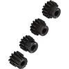 Lently Ingranaggio Motore per Auto RC M1 5mm Ad Alta Resistenza, con Rotolamento Levigante, Installazione Facile, Set di Ingranaggi Set di Pignoni 12T 13T 14T 15T per Auto RC 1/8