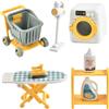 YUNHENTONG Mobili Casa Bambole, Miniature Oggetti Natale, Accessori Casa Bambole Mobili in Miniatura, Mini Accessori Lavanderia per Decorazione Casa Bambole, Mini Stanza di Pulizia, Micro Paesaggio Fai-Da-Te