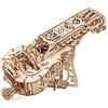 UGEARS Hurdy Gurdy Puzzle 3D in Legno - Strumento Musicale Kit Modello Meccanico in Legno da Costruire - Puzzle Fai da Te Musica Medievale - Rompicapo Set di Costruzioni per Adulti e Bambini