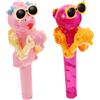 TOYANDONA Porta Lecca Lecca Dinosauro 2 Unitá in Plastica Design Creativo, Giocattolo Robot Interattivo per Bambini Durante Gioco Divertente e Condivisibile
