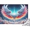 1M6T7B2K Ali di Angelo Fantasia Puzzle per Adulti Puzzle 1000 Pezzi Carta Scena Nuvole Luce Relax Attività di Famiglia Regalo Decorazione Casa 38x26cm/1000pcs