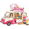 Rolife Puzzle 3D in Legno Kit di Modellismo per Adulti Modello di Casa in Miniatura Book Nook Decorazione della Casa Regalo di Compleanno per Adulti (Camion Gelati Beverly)