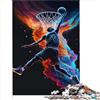 AITEXI Puzzle per bambini Basket Sport Puzzle colorato 1000 pezzi per adulti Puzzle in legno per adulti e bambini dai 12 anni in su Gioco di sfida unico 1000 pezzi （50x75 cm）
