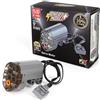 Mould King M0005 Servo Motore Compatibile con Tecnologia Telecomando Auto, Servo Motore Aggiornamento Funzione di Alimentazione Accessori Elettrici Giocattoli Auto Motore
