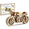 Wooden.City Kit Modello In Legno Da Costruire - Cafe Racer - Mechanical - Compleanno Per Adolescenti E Adulti - Puzzle 3D Giocattolo Fai Da Te - Taglio Laser