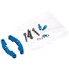 TAMIYA 54651 - TT ghp-02s Supporto Braccio Trasversale in Alluminio 2 Superiore Anteriore e Posteriore, Veicoli