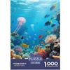 XGASVBKWA Marine Animal 1000 Pezzi Adulti Puzzle Familiare Decorazione Animal Decorazione Da Parete Antistress Giocattolo 38x26cm/1000pcs