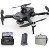 Teeggi KF106 MAX Drone con Telecamera 4K HD, Evitamento Degli Ostacoli Laser a 360°, Giunto Cardanico a 3-Assi, 22 Minuti di Volo, Ritorno GPS, FPV quadricottero professionale Droni, 1 Batteria