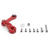 Ezweiji Tirante in Alluminio E Clacson 25T per 1/8 Arrma Typhon Kraton Talion Outcast Notorious 6s Blx, 1/7 Limitless Infraction Mojave 6s Blx, Aggiornamenti Parte Fixed Link Steering 25t Servo Arm