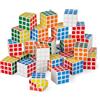 THE TWIDDLERS 30 Pezzi Mini Cubi Puzzle per Bambini, 3cm - Colori Vivaci Giochi Rompicapo Giocattoli Educativi, Comunione Gadget Bomboniere Compleanno