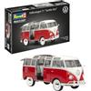 Revell 07399 - Volkswagen T1 Samba Bus Kit di Modello in Plastica, Scala 1:24, per avanzati, senza accessori come colori e colla