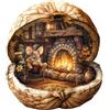 WOODBESTS Puzzle in legno per adulti, puzzles in legno, 265 pezzi, regalo per gli amanti dei puzzle, puzzles per adulti (L-34 x 30,3 cm)