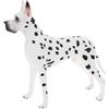 Toyvian Realistico di Cane Dogue De in Plastica, Decorazione per Giardino, Giocattolo Educativo per Sviluppare L'intelligenza e L'immaginazione, Figura a Forma di Cane