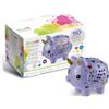 CRAYOLA Creations Set Decora il Tuo Salvadanaio con Adesivi e Cristalli, Attività Creativa e Regalo per Bambine, da 8 anni
