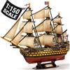 CubicFun Puzzle 3D HMS Victory, Modello Nave Vela 189 Pezzi | Grande Kit Costruzione Nave Storica, Modellismo Educativo per Adulti e Bambini, Modello da Collezione Regalo