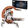 UGEARS Star Wars Droideka - Puzzle 3D in Legno, Modellismo da Costruire Adulti, Modellini da Costruire, Puzzle Adulti, Rompicapo in Legno, Regalo Perfetto per il Padre, per i Fan di Guerre Stellari