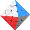 XMDCuber DianSheng FTO Face Turning Octahedron Magnetic Speed Cube,magnetici Octahedron Stickerless Versione centrale nera del cubo velocità