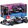 Burago Bburago - BWT Alpine A524 Esteban Ocon #31 2024 - Modellino Realistico Auto in Scala 1:43, Guidata da Esteban Ocon, Licenza Ufficiale Renault, Età consigliata 3+ anni