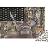 G9X5T3Y7 Cervo Foresta Camouflage Puzzle 1000 Pezzi Carta Puzzle per Adulti Scenario Naturale Gioco di Puzzle 1000 Pezzi Relax Casa 70x50cm/1000pcs