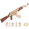 ROKR AK47 Modellismo da Costruire Adulti-Puzzle 3D Legno-Idea Regalo Di Compleanno Unica Per Il Padre Uomo(LQ901)