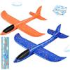 Hoiloie XXL 2 volantini in polistirolo da 44 cm, per bambini, in polistirolo, per bambini, a partire da 3, 4, 5, 6, 7, 8, 9, 10 anni