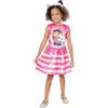 Rubie's Rubies Costume Gabbys Dollhouse Classico per bambine, con Vestito stampa digitale e fascia per capelli, ufficiale Gabby Dollhouse per compleanni, feste, Carnevale e Halloween