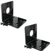 LINSYRC 2 Pezzi Base Motore RC Supporto di Montaggio del Motore L-Shape Metallo Staffa Fissa per 775 755 Motori